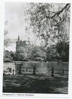 Königsberg (Pr.), Stadtkreis Königsberg Königsberg, Partie am Schloßteich Königsberg, Schloßteich