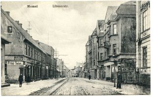 Memel, Stadt, Stadtkreis Memel Memel, Libauerstraße II 