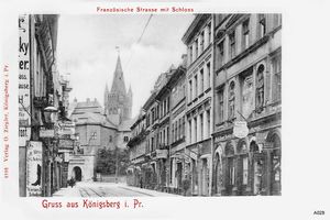 Königsberg (Pr.), Stadtkreis Königsberg Französische Straße