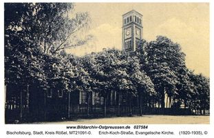 Bischofsburg, Stadt, Kreis Rößel Erich-Koch-Straße (fr. Langgasse)