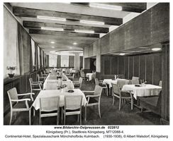 Königsberg (Pr.), Stadtkreis Königsberg  Königsberg, Hotels