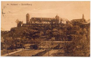 Preußisch Holland, Stadt, Kreis Preußisch Holland Preußisch Holland, Schloßberg 