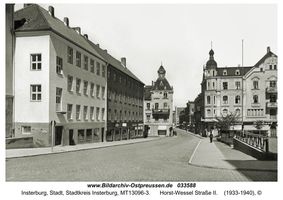 Insterburg, Stadt, Stadtkreis Insterburg Horst-Wessel Straße  