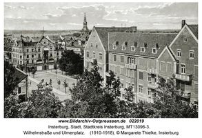 Insterburg, Stadt, Stadtkreis Insterburg Ulmenplatz