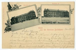 Angerapp, Stadt, Kreis Angerapp Darkehmen, Kaserne I und II 