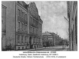Insterburg, Stadt, Stadtkreis Insterburg Deutsche Straße