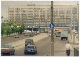 Königsberg (Pr.), Stadtkreis Königsberg Königsberg (Pr.), Verkehrsaufkommen rund um das ehemalige Schlossgelände Königsberg, Schloß
