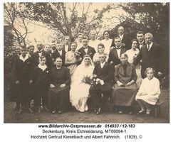 Seckenburg, Kreis Elchniederung 