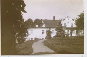 Obrotten, Kreis Samland Obrotten, Gutshaus, Gartenseite II 