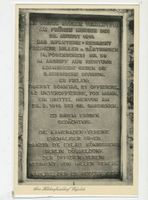 Großwaplitz, Kreis Stuhm Waplitz, Gedenktafel auf dem Heldenfriedhof 