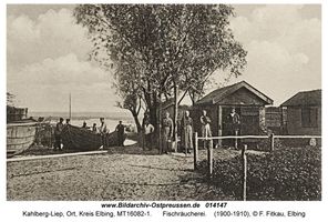 Kahlberg-Liep, Ort, Kreis Elbing  