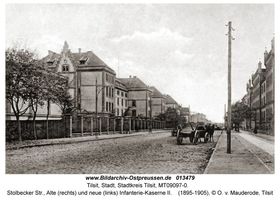 Tilsit, Stadt, Stadtkreis Tilsit Stolbecker Straße