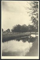 Landkeim Kr.Samland, Kreis Samland Landkeim Kr. Samland,  Partie am Landgraben 