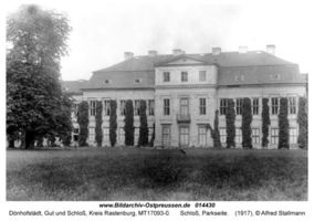 Dönhofstädt, Gut und Schloß, Kreis Rastenburg 