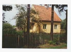 Metgethen, Ort und Bahnstation, Stadtkreis Königsberg Graudenzer Weg 28 Metgethen, Graudenzer Weg 28, Haus Heilsberg Metgethen, Häuser früher und heute