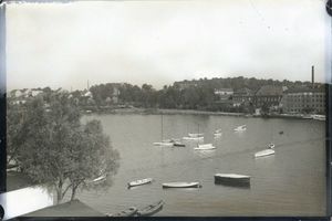 Osterode (Ostpr.), Kreis Osterode Osterode (Ostpr.), Drewenzsee, Blick auf die Bucht Osterode, Stadtmotive