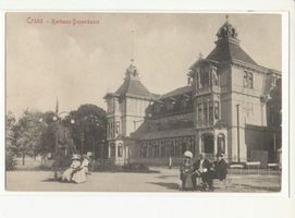 Cranz Kr. Samland, Ort, Kreis Samland Cranz Kr. Samland, Kurhaus - Dependance Кранц, Самландский уезд, курхаус — филиал