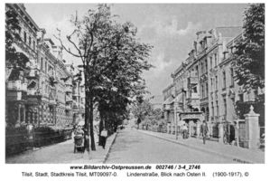 Tilsit, Stadt, Stadtkreis Tilsit Lindenstraße