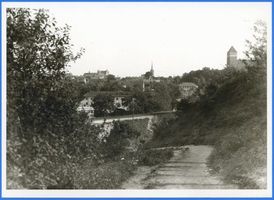 Rastenburg, Stadt, Kreis Rastenburg Rastenburg, Teilansicht mit St. Georg III Rastenburg, Stadtansichten