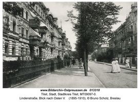 Tilsit, Stadt, Stadtkreis Tilsit Lindenstraße