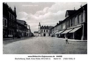Bischofsburg, Stadt, Kreis Rößel 