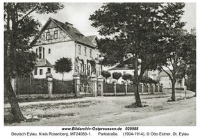 Deutsch Eylau, Kreis Rosenberg Parkstraße