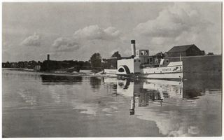 Nikolaiken Kr. Sensburg, Kreis Sensburg Nikolaiken Kr. Sensburg, Raddampfer am Nikolaiker See Николаикен, р-н Зенсбург, колесный пароход на Николаикенском озере