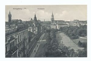Königsberg (Pr.), Stadtkreis Königsberg Paradeplatz Königsberg, Paradeplatz Königsberg, Paradeplatz und Königsgarten