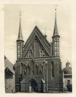Frauenburg, Kreis Braunsberg Frauenburg, Dom, Westseite VIII Фрауэнбург, кафедральный собор, западная сторона, VIII