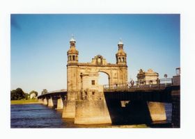 Tilsit, Stadt, Stadtkreis Tilsit Tilsit, Luisen-Brücke, Die Betonbrücke II 
