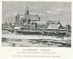 Marienburg, Westpr., Kreis Marienburg Marienburg, Schloß von Nordosten Marienburg, Schloß