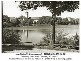 Ortelsburg, Stadt, Kreis Ortelsburg  Ortelsburg, Haussee