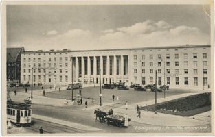 Königsberg (Pr.), Stadtkreis Königsberg Adolf-Hitler-Platz Königsberg, Nordbahnhof XXVI Кёнигсберг, Северный вокзал, XXVI