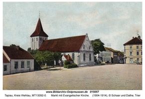 Tapiau, Kreis Wehlau Marktplatz