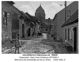 Passenheim, Stadt, Kreis Ortelsburg 