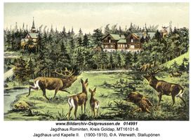 Jagdhaus Rominten, Kreis Goldap  