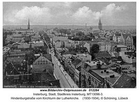 Insterburg, Stadt, Stadtkreis Insterburg 