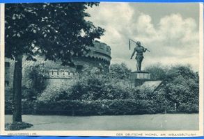 Königsberg (Pr.), Stadtkreis Königsberg Königsberg (Pr.), Der deutsche Michel am Wrangelturm XII Кёнигсберг (Пр.), Немецкий Михель на башне Врангеля, XII