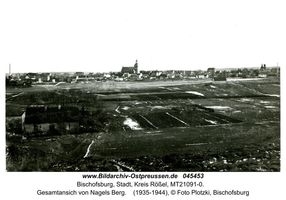 Bischofsburg, Stadt, Kreis Rößel 