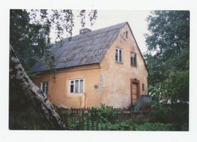 Metgethen, Ort und Bahnstation, Stadtkreis Königsberg Hohenzollernweg Metgethen,  Hohenzollernweg 38, ??? Metgethen, Häuser früher und heute