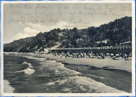 Rauschen Kr. Samland, Kreis Samland Rauschen Kr. Samland, Badestrand an der Venusspitze V Rauschen, Strand