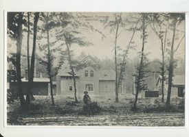 Tharden, Kreis Osterode Tharden, Luftkurort - Bahnhof Тарден, климатический курорт — вокзал