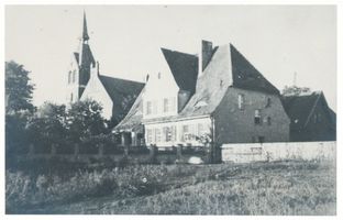  Ostpreußen, Kirche und Pfarrhaus ? wo ? Восточная Пруссия, церковь и пасторский дом?, где?
