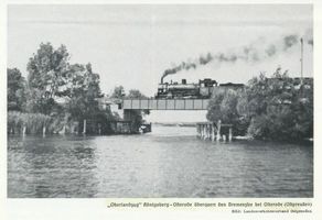 Kreis Osterode,  Oberlandzug  Königsberg - Osterode über dem Drewenzsee р-н Остероде, «Оберландцуг» Кёнигсберг — Остероде над Дрвенцзее