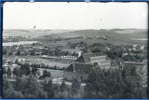 Sensburg, Stadt, Kreis Sensburg Sensburg, Teilansicht (Blick vom Bismarckturm) X Зенсбург, часть города (вид с башни Бисмарка), X