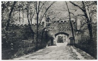 Neuhausen Kr. Samland, Kreis Samland Neuhausen Kr. Samland, Schloß, Portal 