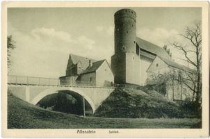 Allenstein, Stadtkreis Allenstein Allenstein, Schloß XVIII Алленштайн, замок, XVIII