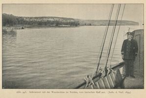 Schwarzort, Kreis Memel Schwarzort, Wanderdünen nördlich des Ortes Kurische Nehrung, Dünen