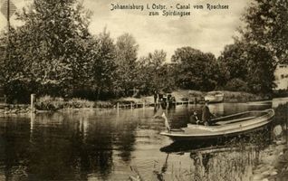  Johannisburg, Kanal vom Roschsee zum Spirdingsee Йоханнисбург, канал от озера Рош к озеру Спирдинг
