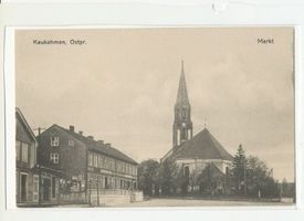 Kuckerneese, Ort, Kreis Elchniederung Am Markt